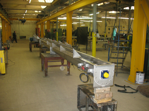 850mm Diameter Screw Conveyor for PTA Production