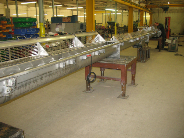 Screw Conveyors for Speciality Chemical Industry